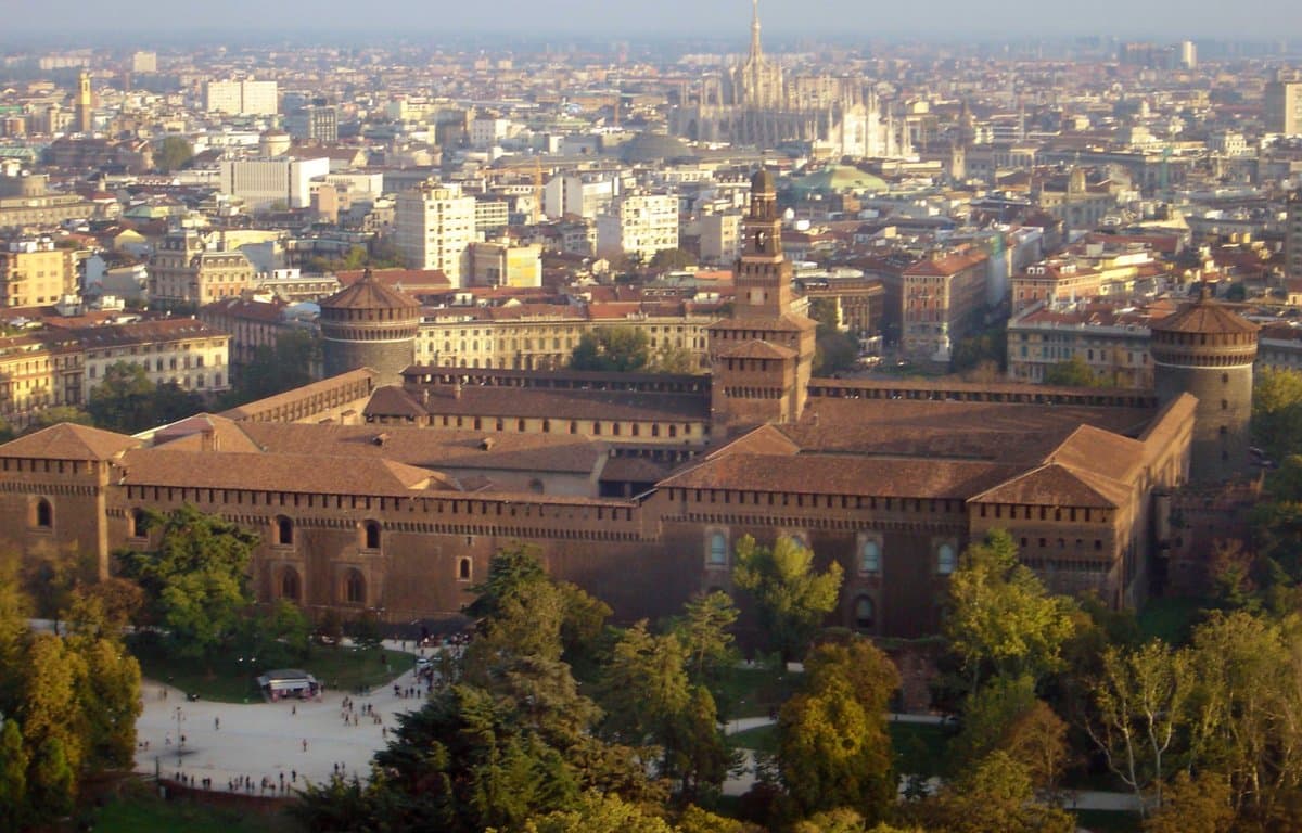 Castillo Sforzesco Portada