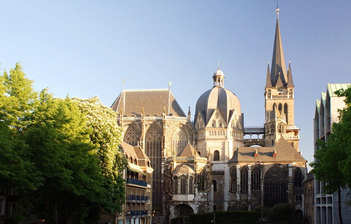 Catedral de Aachen desde el Norte