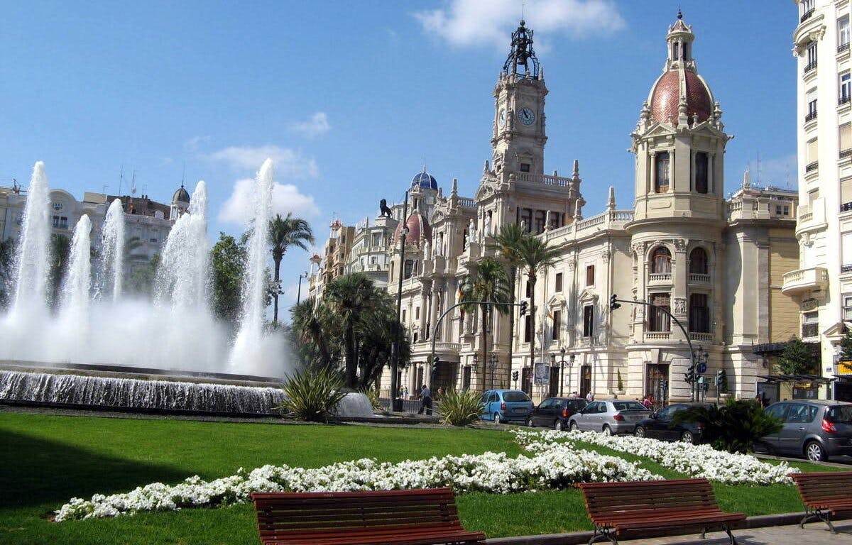 Plaza del Ayuntamiento de Valencia