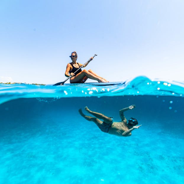 Imagen del tour: Ruta en Paddle Surf transparente por Menorca
