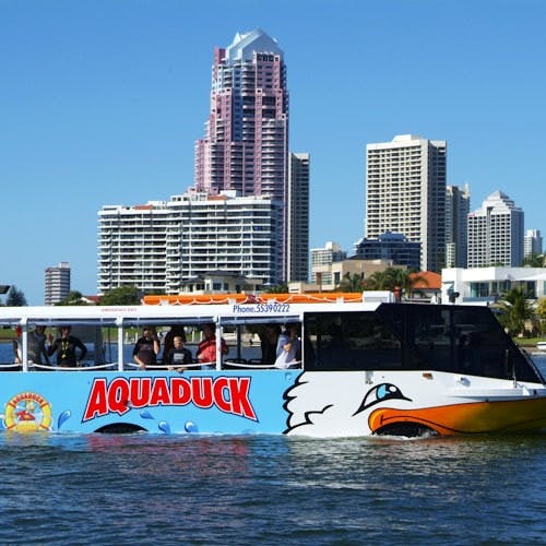 Imagen del tour: Tour de la ciudad y crucero fluvial de 1 hora en un Aquaduck