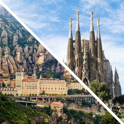 Imagen del tour: Montserrat y Sagrada Familia: Tour guiado desde Barcelona