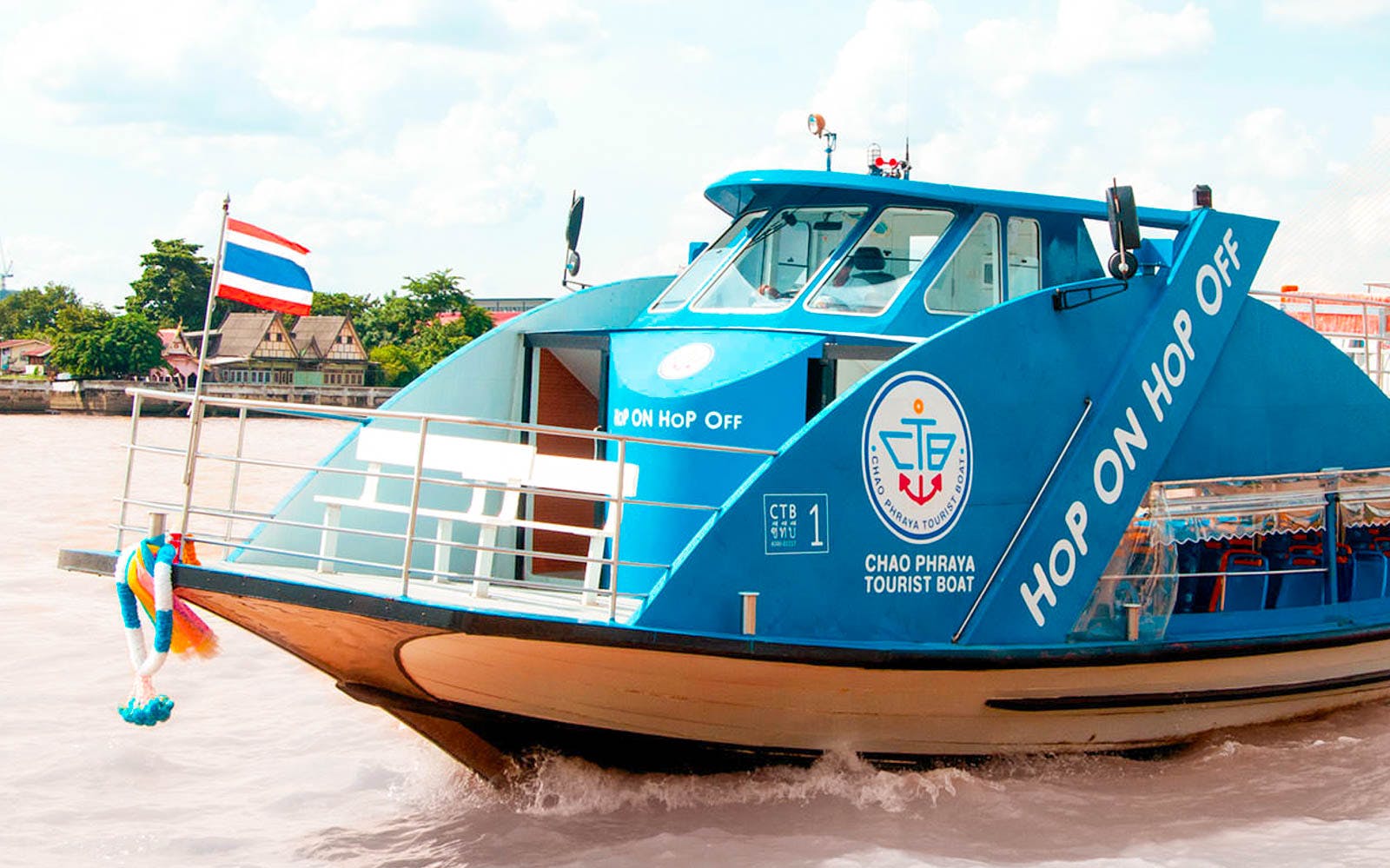 Imagen del tour: Chao Phraya River Bangkok 1Day Hop-On-Hop-Off Boat Pass