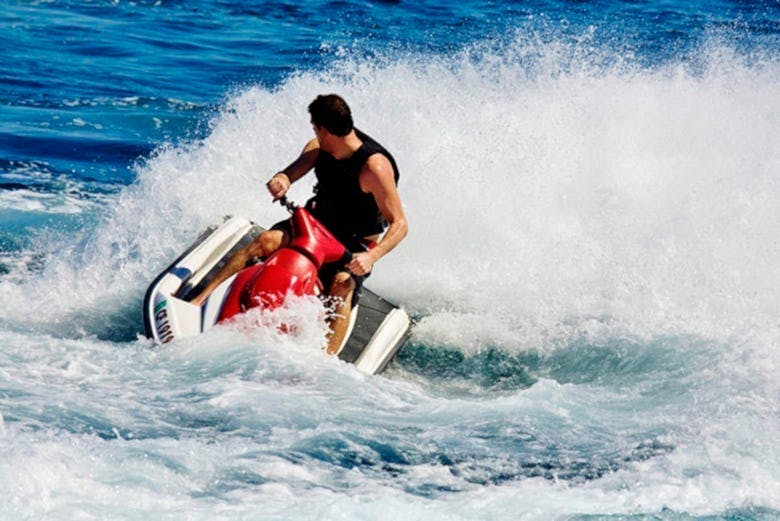 Imagen del tour: Tour en moto de agua por la isla de Sal