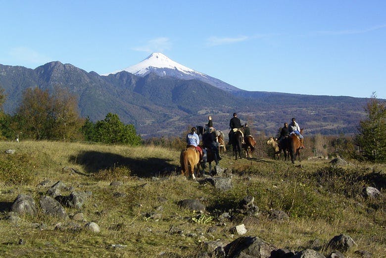 Imagen del tour: Tour de 2 días a caballo por la Reserva Nacional de Villarrica