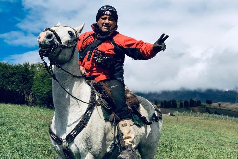 Imagen del tour: Paseo a caballo por el volcán Chimborazo