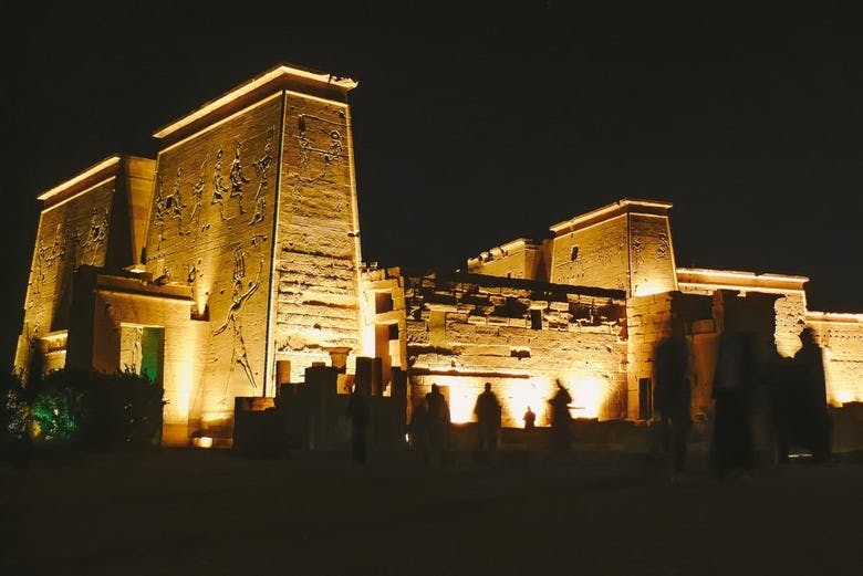 Imagen del tour: Espectáculo de luz y sonido en el Templo de Philae