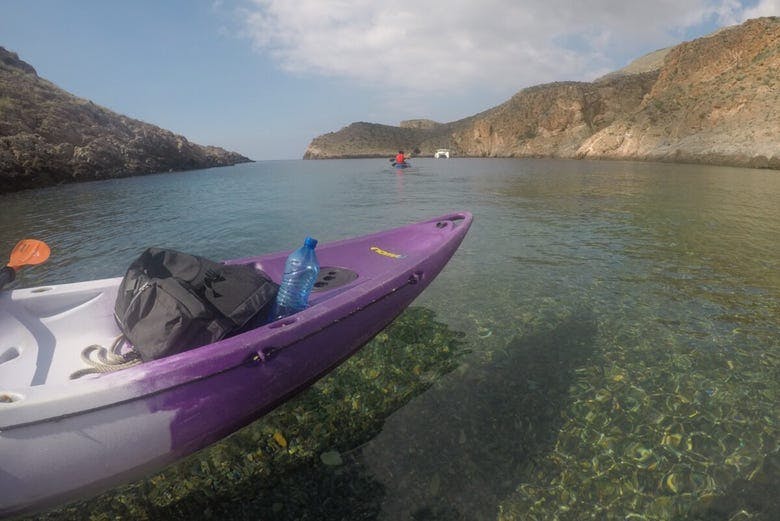 Imagen del tour: Kayak y snorkel en Cala Cerrada