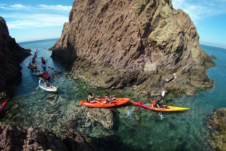 Imagen del tour: Kayak y snorkel en Cabo de Gata