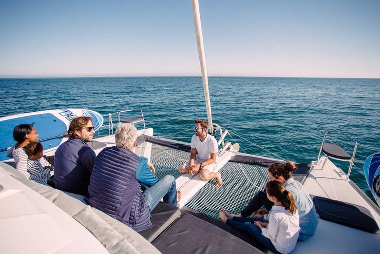 Imagen del tour: Paseo en catamarán con avistamiento de delfines 