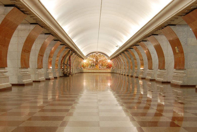 Imagen del tour: Visita guiada por el metro de Moscú