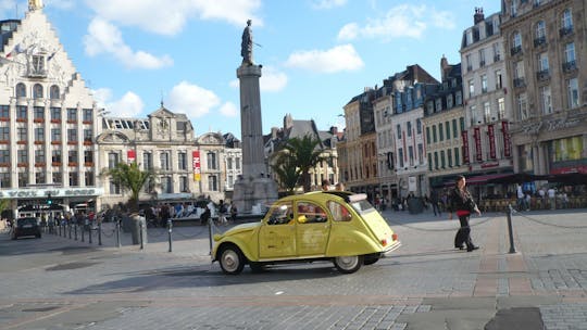 Imagen del tour: Visita guiada a Lille en Citroen 2CV con Champagne Break