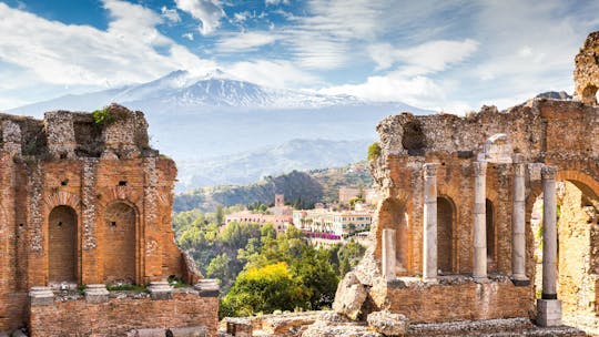 Imagen del tour: Tour de día completo al Etna y Taormina desde Palermo