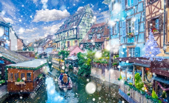 Imagen del tour: Excursión privada de un día a los mercados navideños de los pueblos de Alsacia desde Estrasburgo
