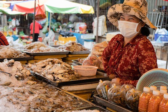 Imagen del tour: Experiencia de comida matutina guiada privada en el mercado de Psar Nat