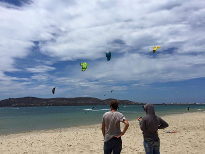Imagen del tour: Entrenamiento privado de kitesurf desde la playa de Pounda, Paros