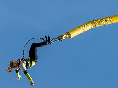 Imagen del tour: El salto en Bungee más alto de España (70 m), en Lloret de Mar, Costa Brava