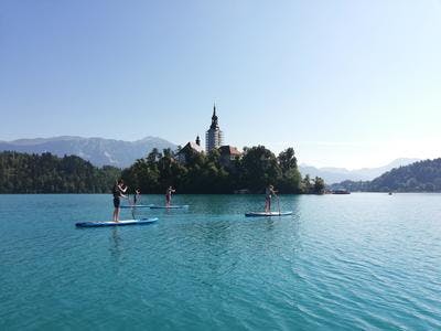 Imagen del tour: Excursión en Stand Up Paddle en el Lago Bled