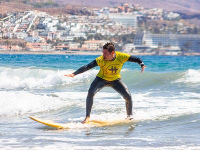 Imagen del tour: Clases de surf en Playa del Ingles, cerca de Maspalomas