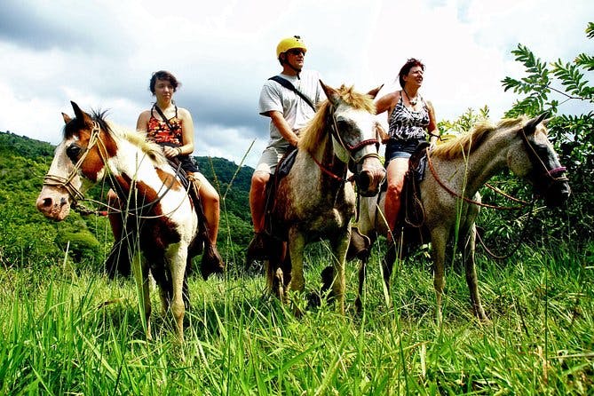 Imagen del tour: Excursión combinada con paseo a caballo, tirolina y rápel de Jaco