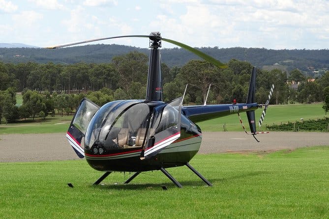 Imagen del tour: Excursión de 3 horas en helicóptero panorámico de Hunter Valley que incluye almuerzo de 3 platos de Cessnock