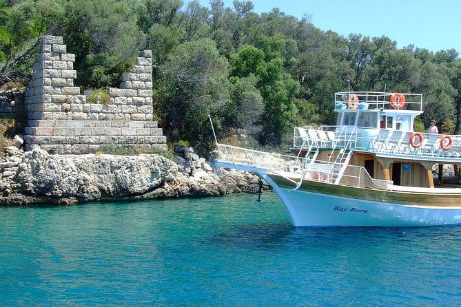 Imagen del tour: Paseo en barco por Gokova, con la isla Cleopatra desde Marmaris e Icmeler