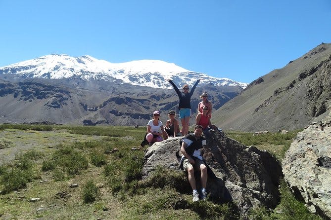 Imagen del tour: Excursión con senderismo de un día de 8 km en Cajón del Maipo en los Andes desde Santiago
