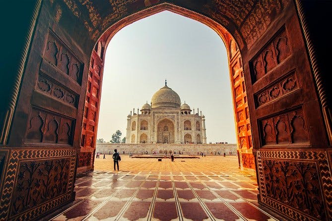 Imagen del tour: Excursión de día completo al Taj Mahal y Agra en tren Express desde Delhi