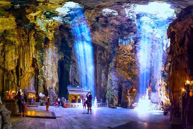 Imagen del tour: Por la mañana, pequeño grupo a las montañas de mármol - Am Phu Cave - Monkey Mountain