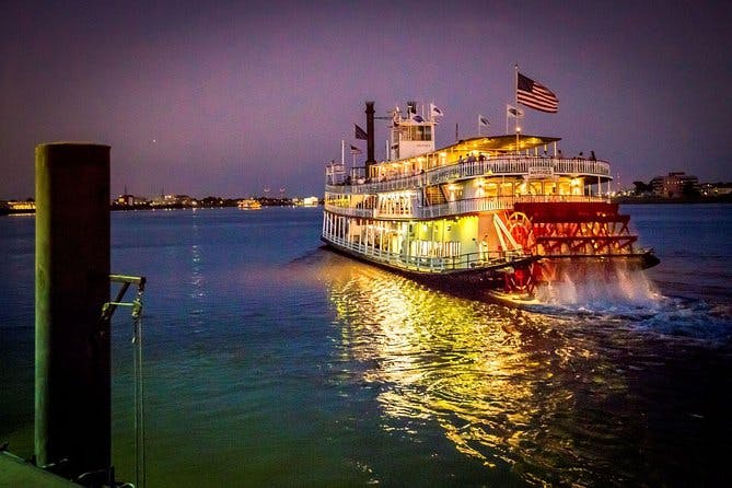Imagen del tour: Crucero vespertino con jazz a bordo del vapor Natchez con la opción de cena