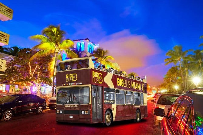 Imagen del tour: Recorrido nocturno en el Big Bus por Miami.