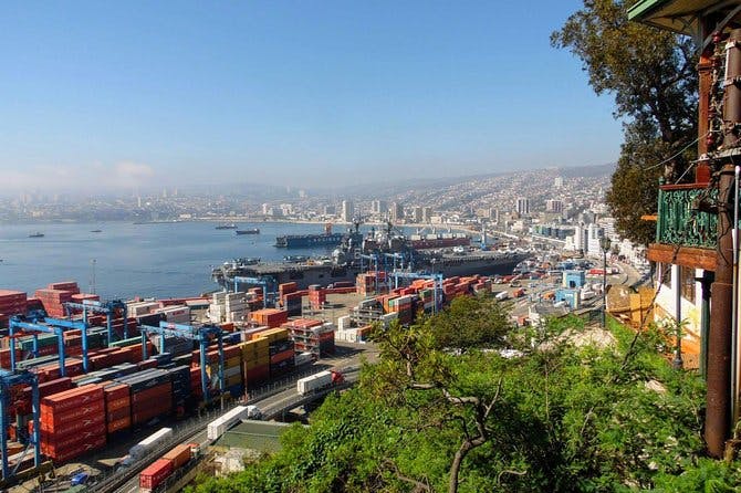 Imagen del tour: Visita a Valparaíso-Viña del Mar y Casablanca desde el puerto de cruceros de San Antonio