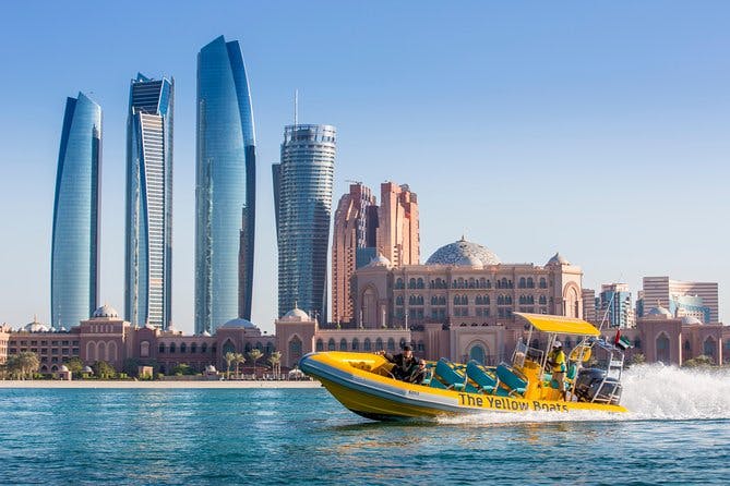 Imagen del tour: Crucero turístico en barco neumático por Abu Dhabi