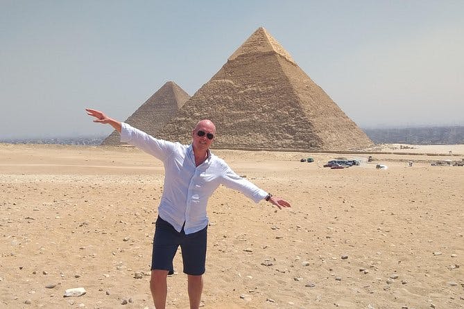 Imagen del tour: Tour confiable a las pirámides de Giza y la Esfinge con paseo en camello y tarifas de entrada