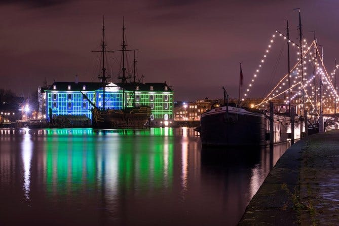 Imagen del tour: Crucero del festival de luces y colores en el agua de Ámsterdam