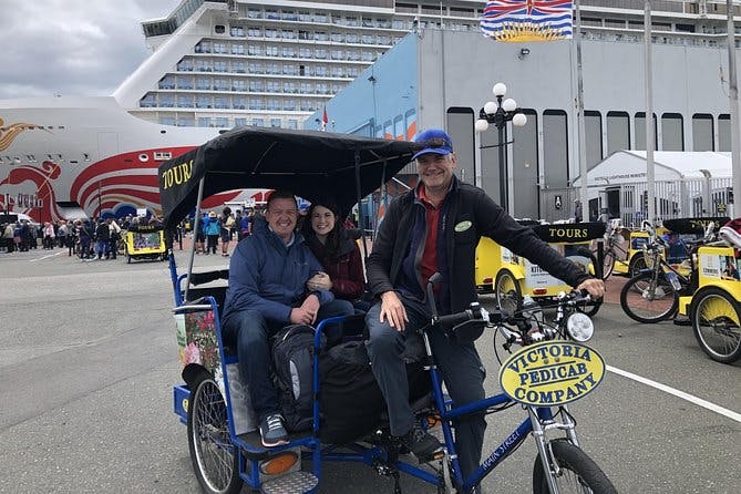 Imagen del tour: Pedicab Tour de Victoria desde la terminal de cruceros