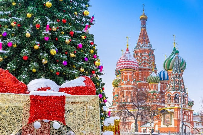 Imagen del tour: Tour de 8 días de Año Nuevo a Moscú desde San Petersburgo