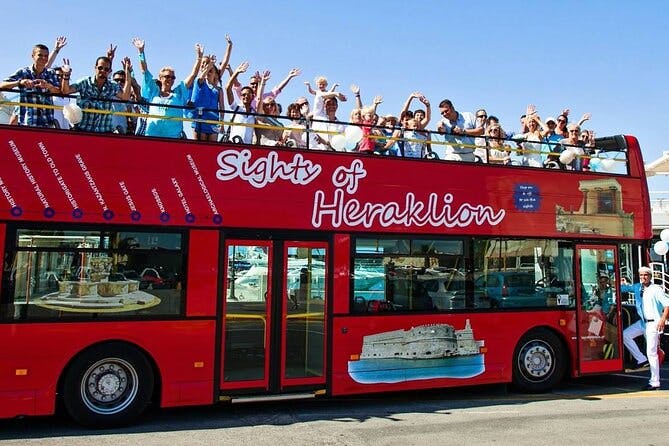 Imagen del tour: Tour en autobús con paradas libres por Heraclión