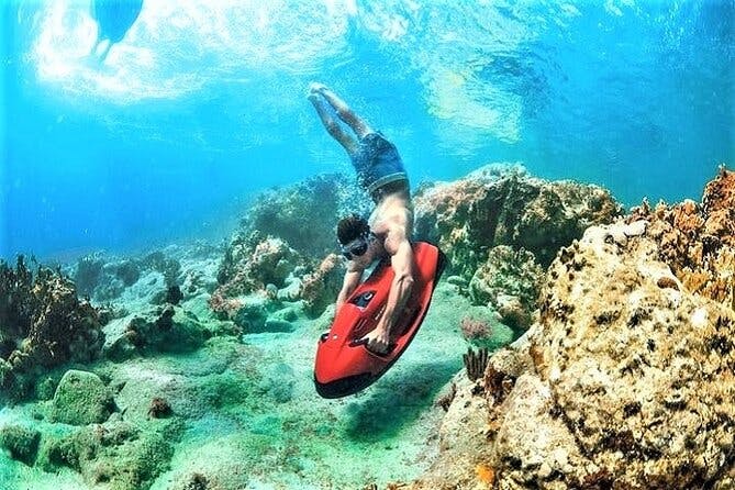 Imagen del tour: Tour guiado submarino de esnórquel y Seabob de 90 minutos en el arrecife en Fort Lauderdale