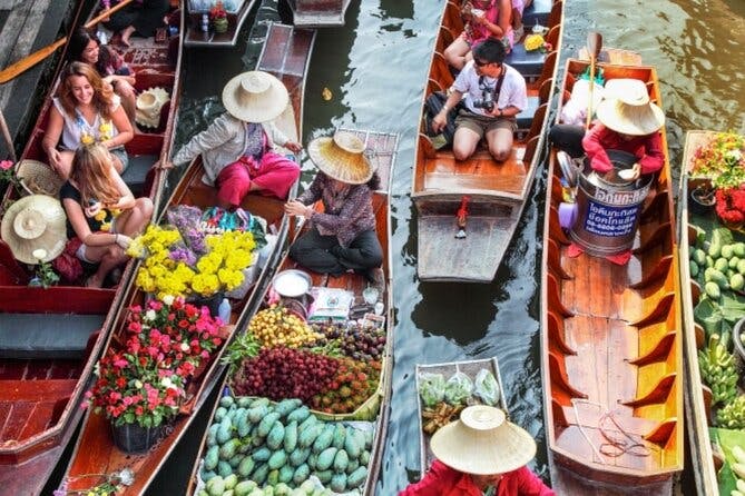 Imagen del tour: Excursión para grupos pequeños al mercado flotante Damnoen Saduak desde Hua Hin
