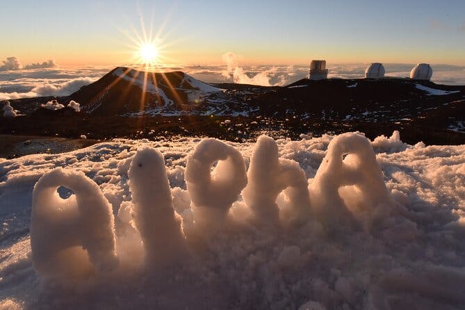 Imagen del tour: El mejor tour a la cumbre de Mauna Kea (¡puesta de sol y foto de estrella gratis!)