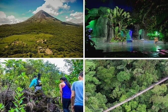Imagen del tour: Excursión de día completo al volcán Arenal y aguas termales de Tabacón desde Guanacaste