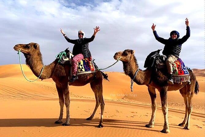 Imagen del tour: Paseo en camello en Merzouga y campamento nocturno en el desierto (en Erg Chebbi)
