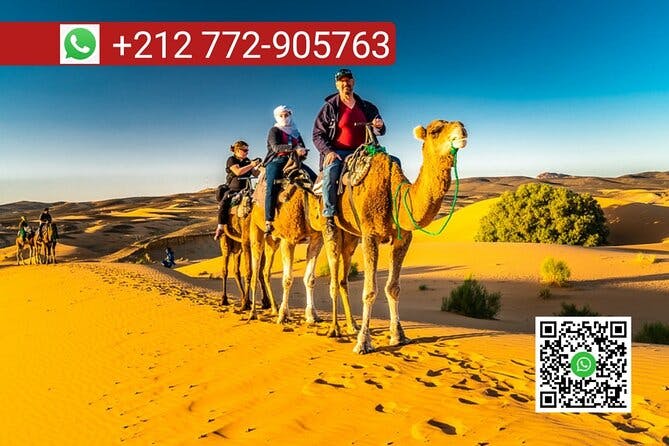 Imagen del tour: Paseo en camello por Merzouga y campamentos nocturnos en el desierto