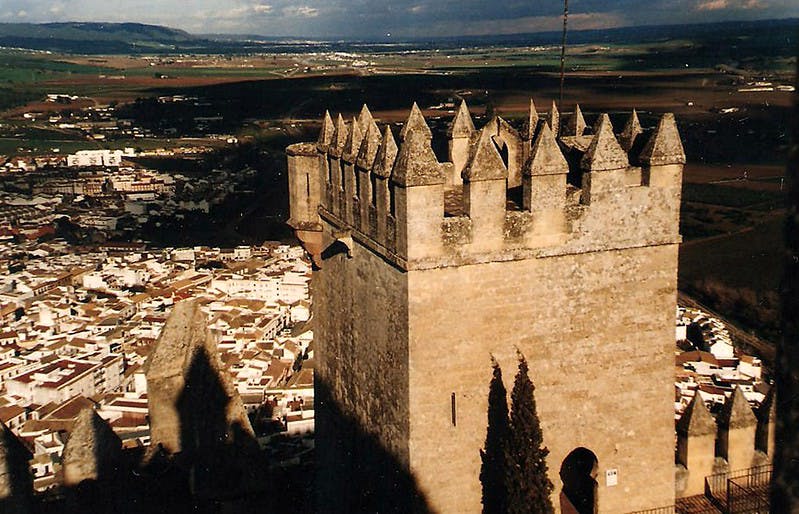 Una de las torres del castillo.