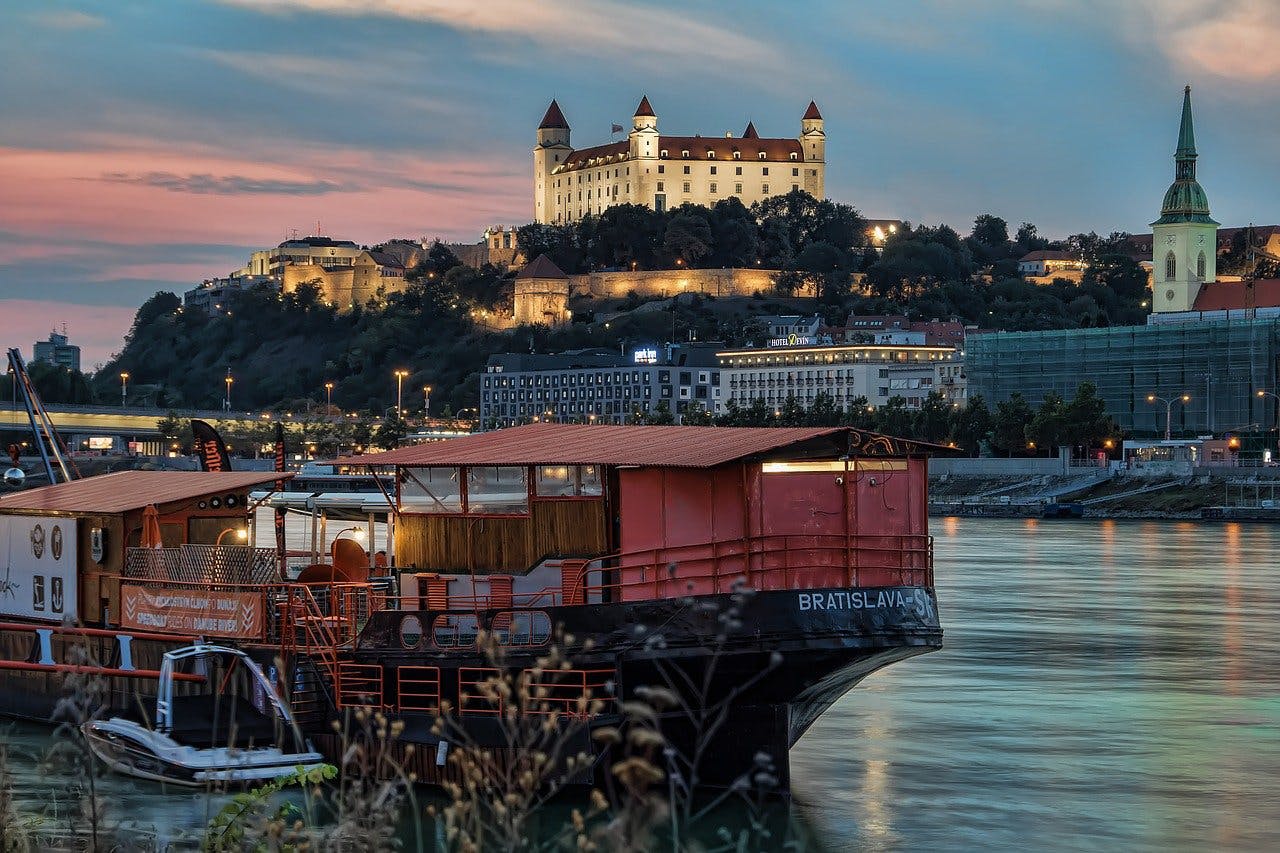 Imagen de las vistas de Bratislava