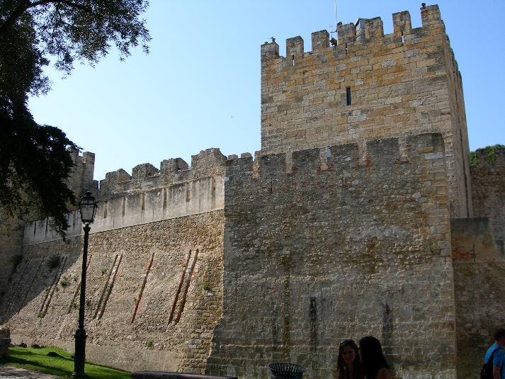 Castillo de San Jorge de Lisboa.
