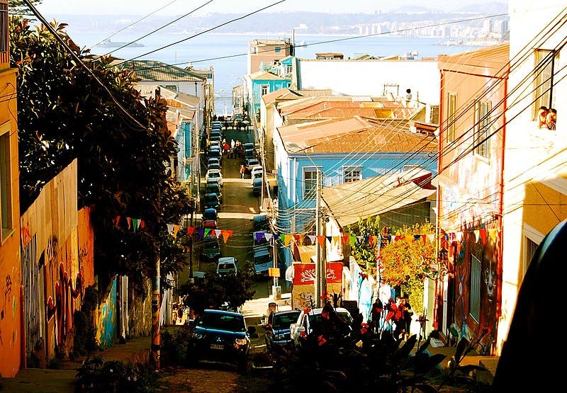 Cerro Alegre Valparaíso, chile
