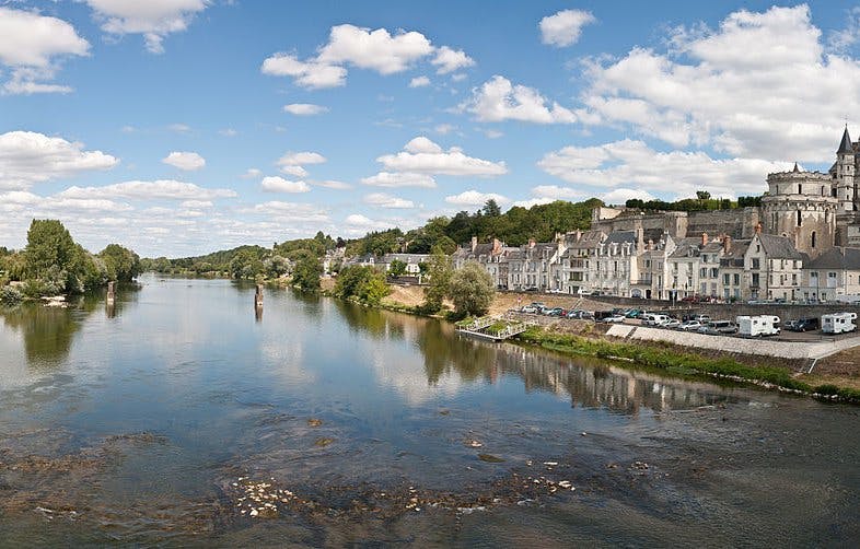 Panorama del Loira en Amboise