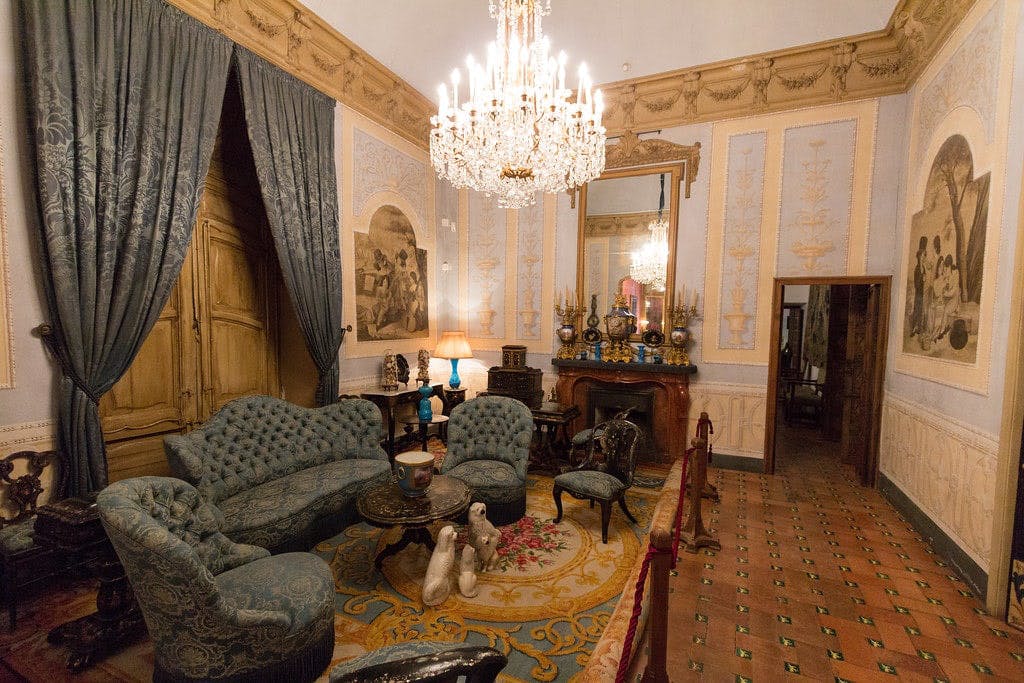 Salón del Palacio de Viana.